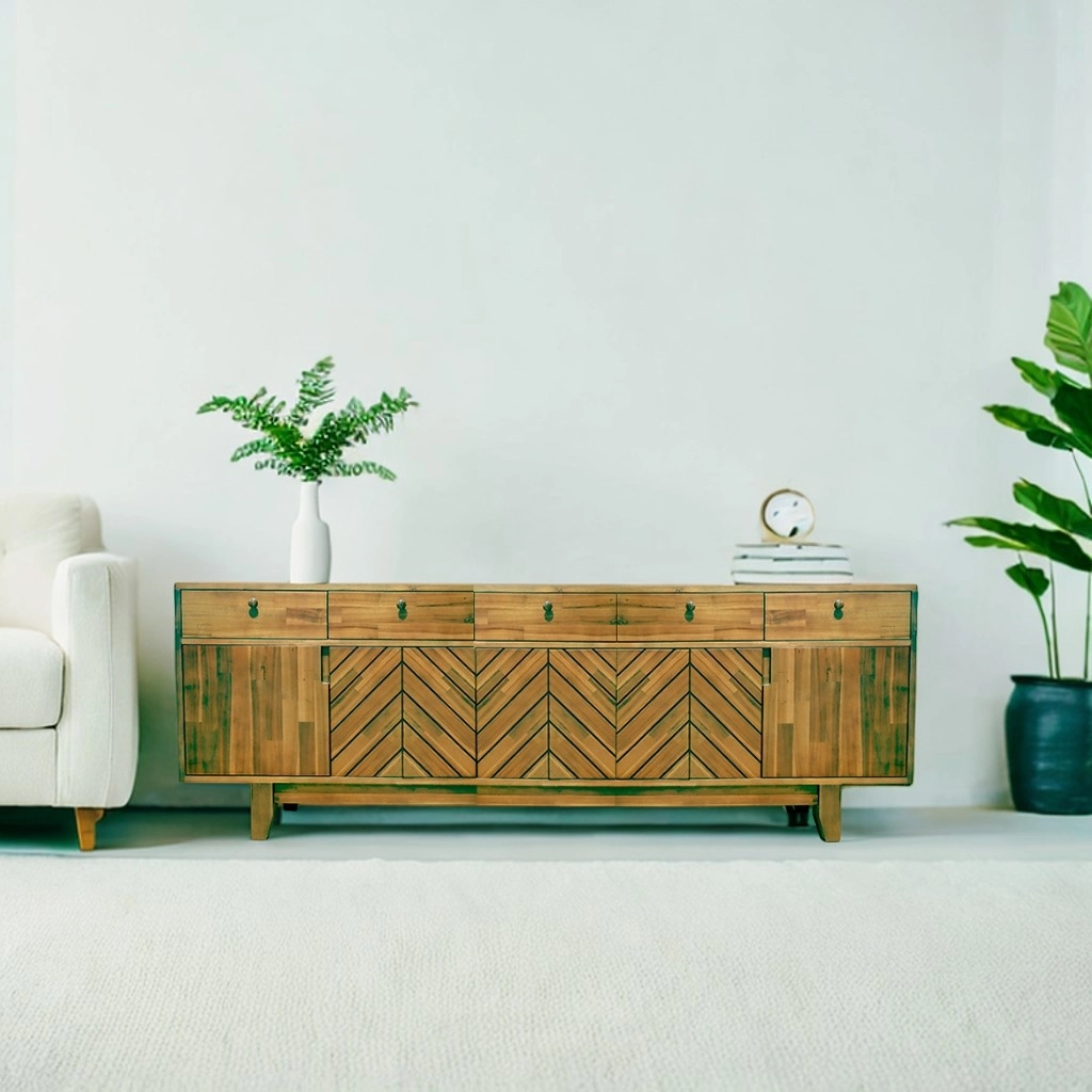 Acacia TV Shelf